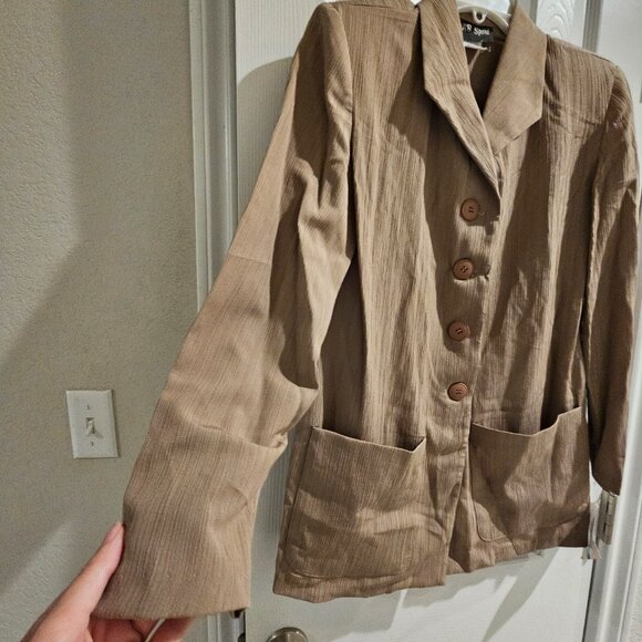 Vintage AB Sport Beige Jacket - Picture 2 of 9